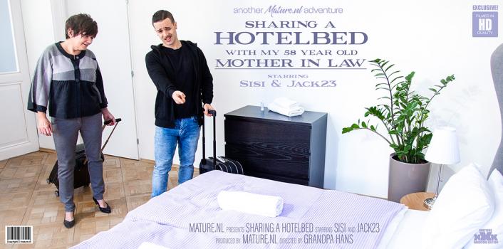 Mature NL – Sisi – Sharing a hotelbed with my 58 year old Mother in Law