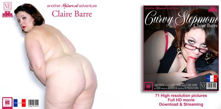 MatureNL – Claire Barre - Fucked by a father and a son in one day, curvy big butt stepmom Claire Barre does them all