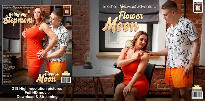 MatureNL – Moon Flower ​- Fucking his hot stepmom Moon flower because she’s one hot horny MILF