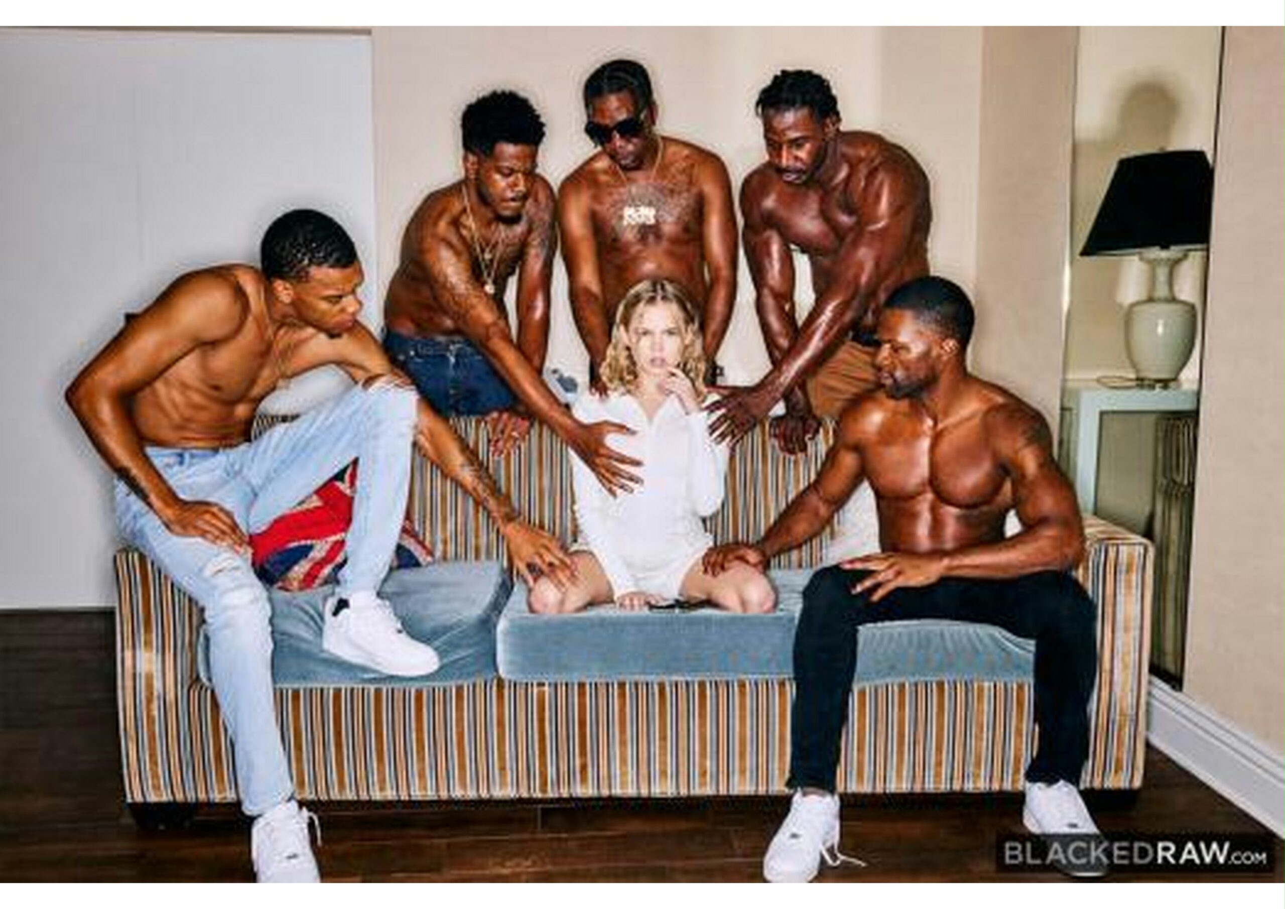 BlackedRaw – Coco Lovelock – Petite Coco Gets Stretched Out In 5 BBC Gangbang